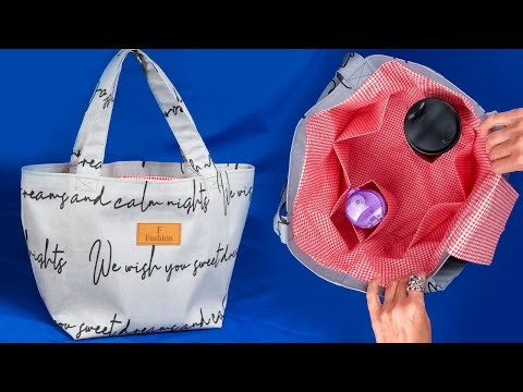 ⭐ You’ll Be Surprised How EASY It Is to Sew This Stylish Handbag with Smart Compartments! (#173)