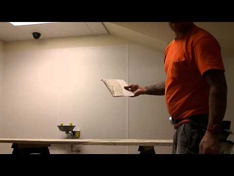 FRP Installation over concrete block wall