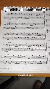 12K views · 271 reactions | Ejercicio de Lectura 66✨ #easy #pianotutorial #pianolesson #teoriamusical | Piano Musicalité | Facebook