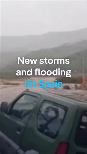 New storms and flooding hit Spain | DW News