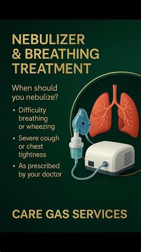 Chest Congestion & Cough? Nebulize to Protect Your Lungs | Care Gas Services