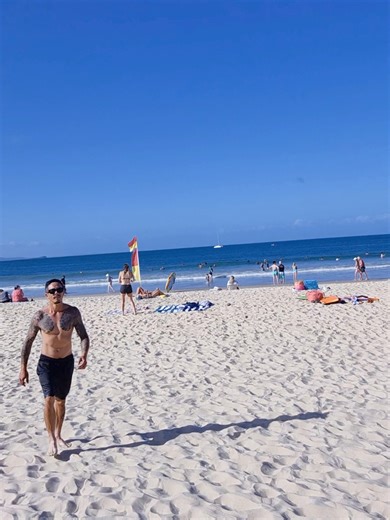 Celebrations continued at the beach ⛱️ While every one is literally