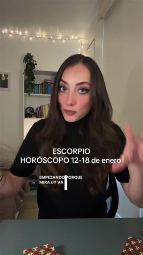 Escorpio: Horóscopo Semanal del 12 al 18 de enero