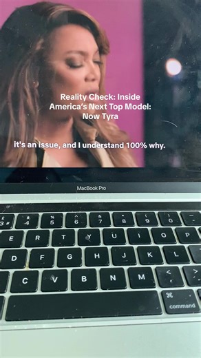 Oh please Tyra #antm #tyrabanks #realitytv #blackface racism brown