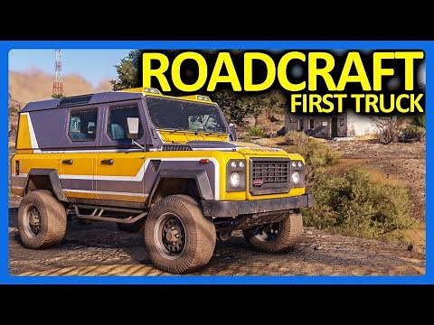 Roadcraft : Our First Truck & Exclusive Gameplay!! (Roadcraft Part 1)