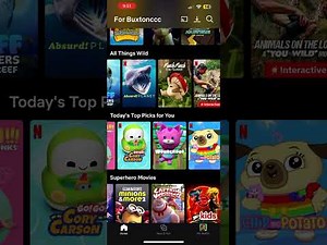 Scrolling Through Netflix For Buxton