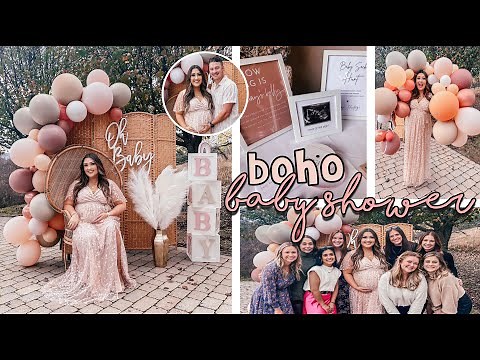 MY BOHO BABY SHOWER | DIY PROJECTS, DECOR & MORE!