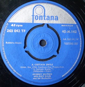 Johnny Mathis With Ray Ellis And His Orchestra - A Certain Smile