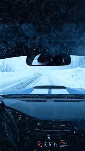 Icebound Alpine Drift: Subaru WRX STI on Studded Snow Tires