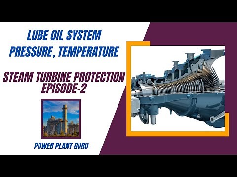 Turbine lube oil system, Turbine protection, Lube Oil temperature and pressure, power plant guru