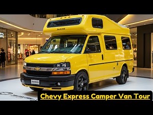 Chevy Express Camper Van Tour | 4x4 Rugged Motorhome | Off-Grid Ready Luxury for $65K!