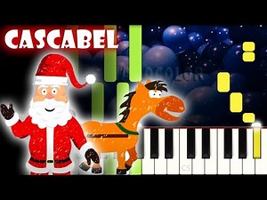 Cascabel | Piano Cover | Tutorial | Karaoke