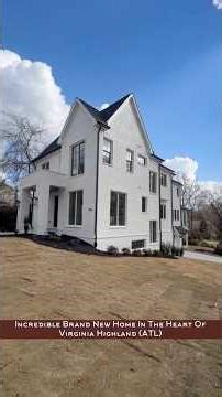 Wow! Brand New In Virginia Highland (Atlanta, GA)!