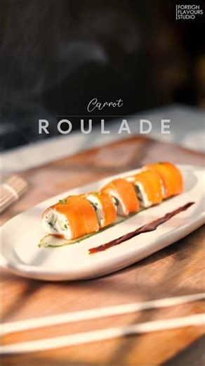 The Art Of Making Carrot Roulade #roulade #carrot