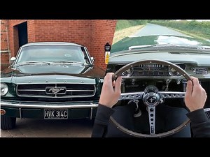 1965 Ford Mustang Fastback 289 V8 Auto - POV Driving Video & Walk-around | Classic Mustang