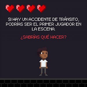 4.1M views · 2.4K shares | Si hay un accidente en la carretera, podrías ser la primera persona en la escena. ¿Podrías salvar una vida? Aprende primeros auxilios. #DíaPrimerosAuxilios bit.ly/NoSpareLives. | International Federation of Red Cross and Red Crescent Societies | Facebook