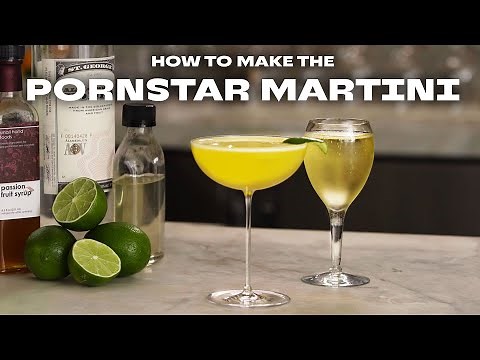How to Make a Pornstar Martini, a Delicious Vodka Cocktail That's for Adults Only