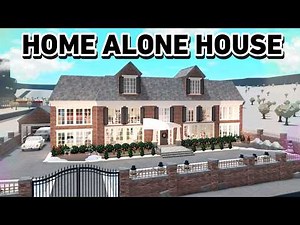 BUILDING THE HOME ALONE HOUSE IN BLOXBURG