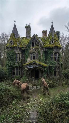 Restoring a 100-Year-Old Abandoned House 🕰🛠 #lawncare #abandoned #us #diy #fyp