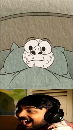 Me and The ghost 🤣 #animation #funny #anime #memes #shorts