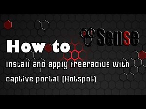 [Pfsense]Install and apply freeradius with captive portal (Hotspot)
