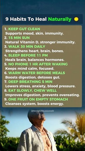 Over 60? Do These Daily Habits to Feel Younger