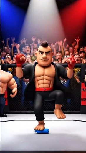 #UFC #Claymation #MMAComedy #FunnyShorts #SportsFail