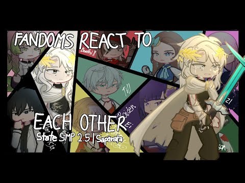 Fandoms React To Each Other ( ℙ𝕒𝕣𝕥 3) (2x speed) | Saparata