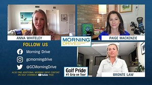 4K views · 93 reactions | Bronte Law joined Golf Channel's Morning Drive to share how she’s been practicing during lockdown and what big events will be like being played without a gallery  | LPGA | Facebook
