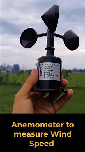 Anemometer for Weather Monitoring system project (Wind Speed Monitor)