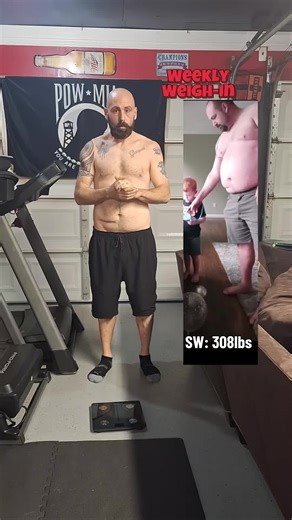 Trevs Weekly Weigh-in Any tips on getting abs? #fitnessjourney #youcandoit #weightloss