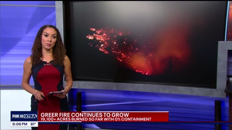 Latest on the Greer Fire burning in Apache County | May 18