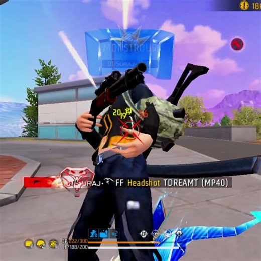 Headshot Aisa Ki Game Hil Gaya 😱 #freefire #freefireshorts #shorts #viral #freefiremax