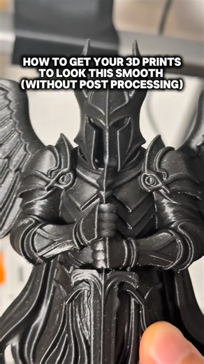 Akshan_Designs | Make your 3D prints look SMOOTH with these settings! #3dprinting #3dprint #smooth | Instagram