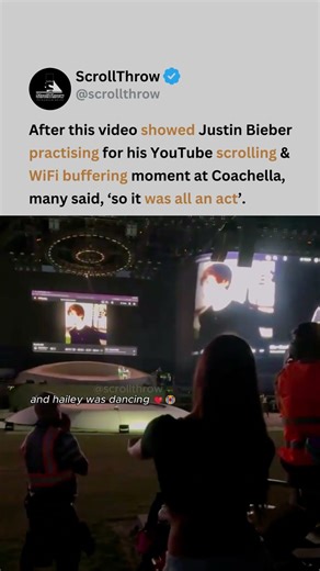 Justin Bieber “Scrolling Practice” Before Coachella Has The Internet Talking 😳📱#justinbieber
