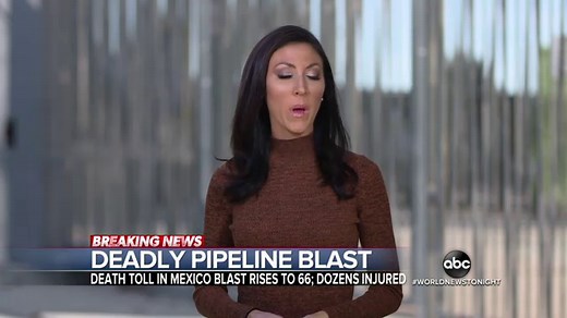 A fuel pipeline explodes north of Mexico City