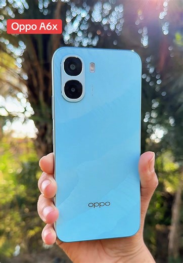 Oppo A6X Design & Dispaly ice Blue Color🥰🔥 #oppoa6x #oppo #foryou #viralvideo #1million