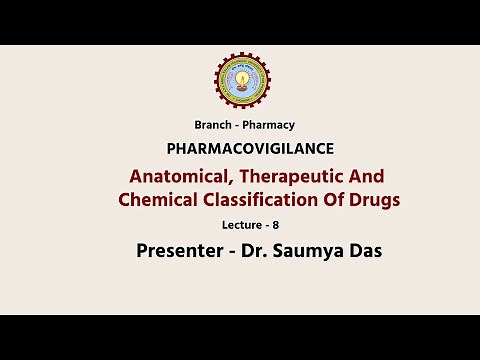 Pharmacovigilance | Anatomical, Therapeutic And Chemical Classification of Drugs | AKTU Digital
