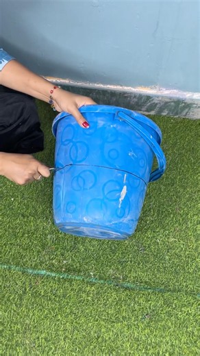 Plastic bucket Reused #shorts #idea #crafts #diy #viral