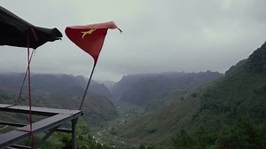 Vietnam Flag Flapping In Wind