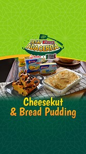 Nak makan manis-manis ke hari ni? Cuba buat dua resipi sedap ni. Cheesekut dan Bread Pudding yang lemak berkrim. Mudah dan confirm laku keras! Guna je Anchor Butter dan Anchor Cheddar Cheese Slices dari New Zealand ni, rasanya memang sedap lain macam. Aroma pun lagi wangi. Jom try untuk berbuka nanti! Lagi enak, nikmati Cheesekut bersama Fernleaf Greek Style Yogurt Drink Mango. Terasa segar dengan rasa buah yang sebenar! Yang pasti….Ramadan anda jadi lebih mudah! Setiap Rasa, Ada Cerita bersama 