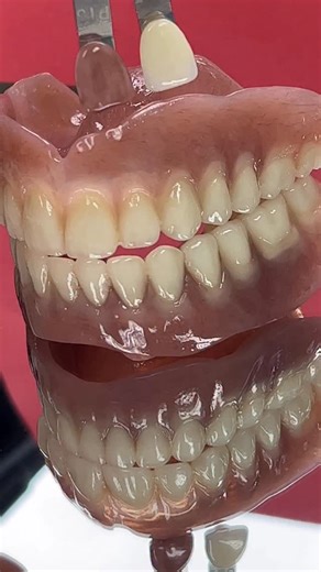 5.3K views · 20 reactions | Characteristics denture from Zirconia shade guide! | CEO Luke Kahng | Facebook