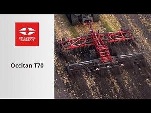 Occitan T70 - Déchaumeur à disques indépendants semi-porté repliable, grande capacité