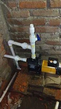 Learn to fit jet pump after inserting section pipe in boring #plumberwork #plumbing