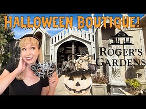 Roger’s Gardens Halloween Boutique is Open for 2026! | Moonlight Masquerade Walkthrough