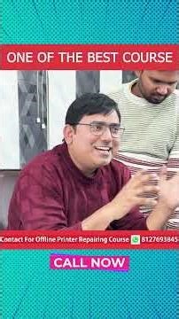 10 Din Mein Banen Professional Printer Engineer! 🛠️ll Printer Repairing Sikhen Sirf 10 Din Mein!🖨️