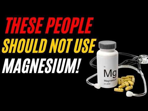 These People Should NOT Use Magnesium! | Magnesium Risks & Magnesium Side Effects