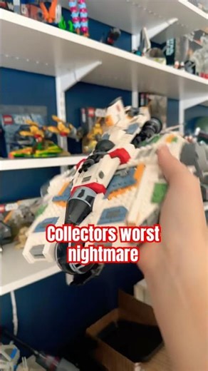 Lego collectors worst nightmare #funnymemes #lego #space #legostarwars #clonewars #funny #klingons