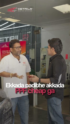 Real TPU vs. Cheap PVC: Why ₹30k PPF Will Ruin Your Paint 💸 DetailR | Baap of Detailing #ppf #car