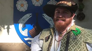 Captain Sir Martin Frobisher welcomes you to Day Two of Swashbuckler Weekend at the Bristol Renaissance Faire! Watch his special greeting for information on where to find him today! #brfpirate | Bristol Renaissance Faire